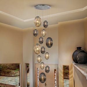 OVILA- LAMP 13L SMOKE- COÑAC H500 DIM