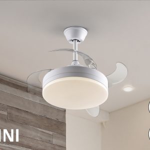 VENTO MINI-VENTILADOR BLANC D40/90 DIM
