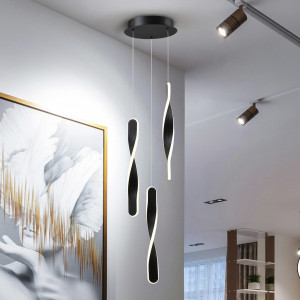 TWIST-LAMPARA 3L NEGRO