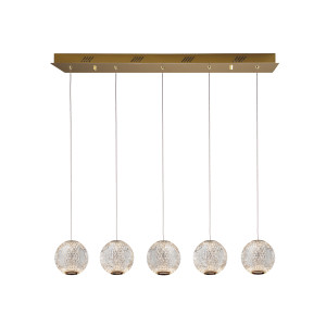 AUSTRAL- LAMPARA 5L LED ORO
