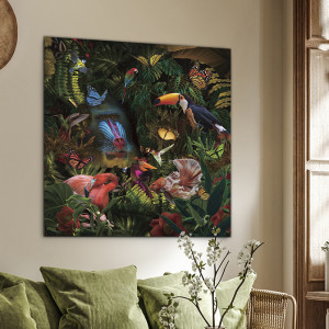 SELVATICA- FOTOGRAFIA 100x100