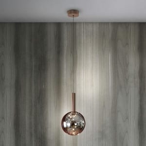 SAPORE- LAMPARA 1L BRONCE OSCURO