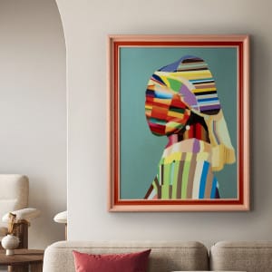 JOVEN CON PERLA POP-PINTURA 84X104