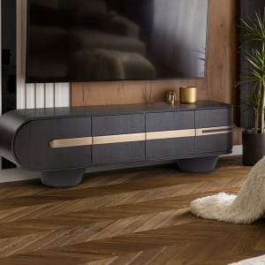 LUCA-MUEBLE TV ROBLE OSCURO
