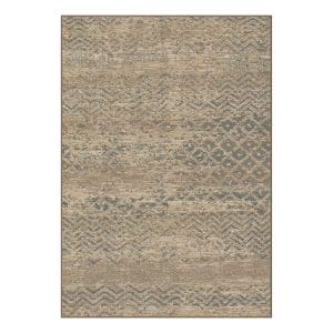 Alfombra rectangular elian, en color beige, de estilo contemporáneo. Fabricado en viscosa.