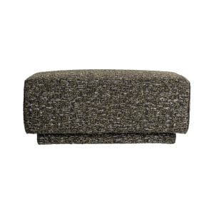 Módulo sofá reposapiés kozly de estilo contemporáneo, fabricado en poliéster en color verde con acabado jaspeado, combinado con madera de pino y madera contrachapada. Compatible con: 36117,36118,36119,36116.