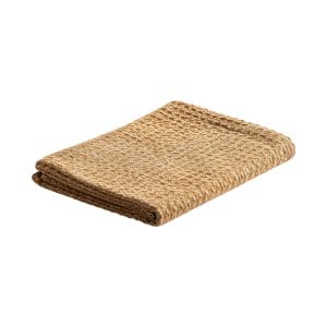 Plaid Seranhe de estilo clásico, fabricado en algodón en color camel.