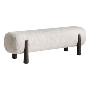 Reposapiés Davos Blanco Poliéster 153x44x43cm