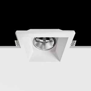 Empotrable Invisible de escayola AGATA Blanco 200.0x200x70 mm