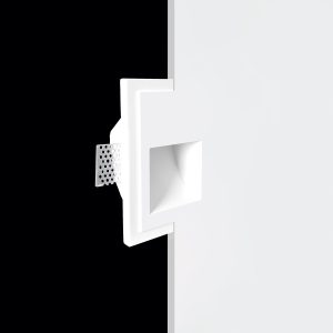 Aplique Pared Invisible de escayola ALELI Blanco 110.0x145x53 mm