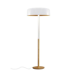 Pie de Salón ARECA Blanco 380.0x380x1500 mm