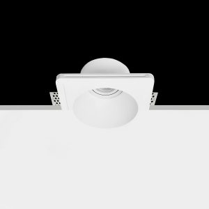 Empotrable Invisible de escayola CALYPSO Blanco 150.0x150x85 mm