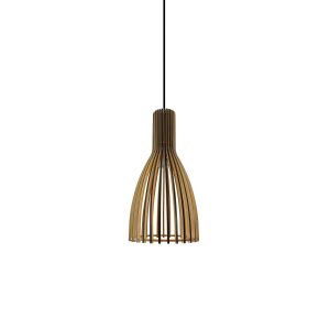 Lámpara de techo CASIOPEA BLACK Natural, Negro 200.0x400x1500 mm