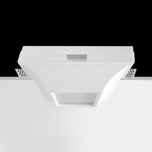 Empotrable Invisible de escayola COOL Blanco 350.0x350x120 mm