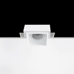 Empotrable Invisible de escayola ETNA Blanco 103.0x103x40 mm