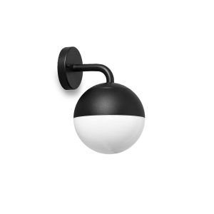 Aplique de Pared EX1045-BK Negro 200.0x180x280 mm