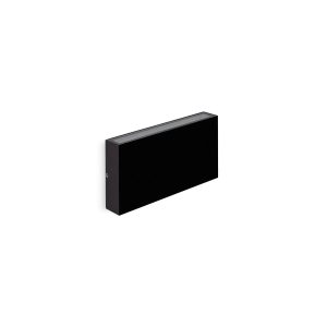 Aplique de Pared de aluminio EX1154-BK Negro 90.0x175x30 mm