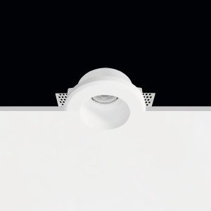 Empotrable Invisible de escayola GIO Blanco 120.0x120x62 mm