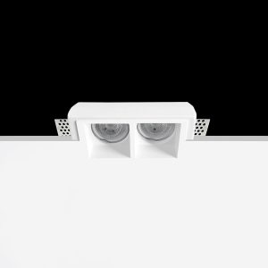 Empotrable Invisible de escayola IRIS 2 Blanco 150.0x70x35 mm