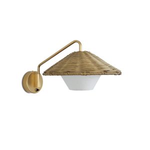 Aplique de Pared MB1094-NAT Natural 300.0x420x230 mm