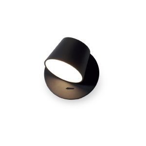 Aplique de Pared de aluminio MB2215-BK Negro 120.0x120x120 mm