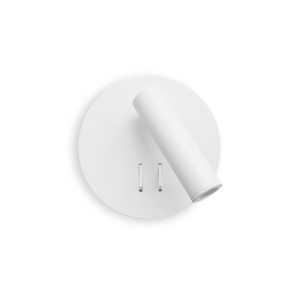 Aplique de Pared de aluminio MB2217-WH Blanco 140.0x140x30 mm