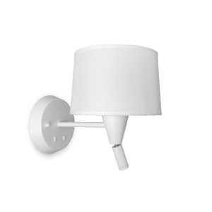 Aplique de Pared de aluminio MB2252-WH Blanco 220.0x310x270 mm