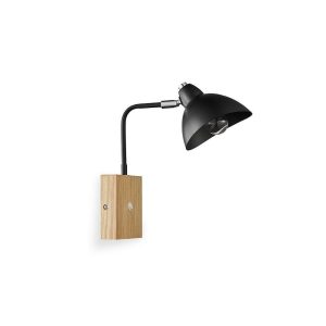 Aplique de Pared MB2358-BK Negro 130.0x230x260 mm