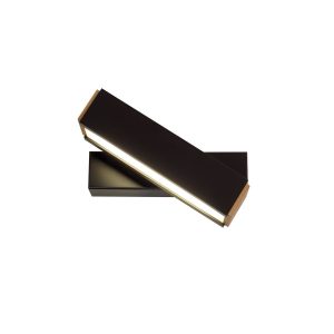 Aplique de Pared de aluminio MB2464-BK Negro 200.0x110x50 mm