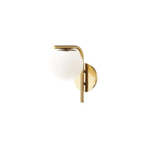 Aplique de Pared MB3196-GD Latón Antiguo 150.0x230x270 mm