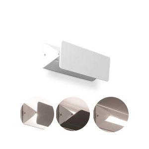 Aplique de Pared de aluminio MB4009-WH Blanco 310.0x54x80 mm