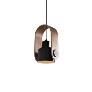 Lámpara de techo MD2314-BK Negro 190.0x310x1500 mm