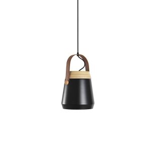 Lámpara de techo de aluminio MD2337-BK Negro 210.0x330x1500 mm