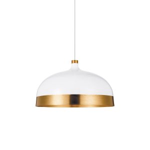 Lámpara de techo de aluminio MD2379-550W Blanco, Dorado 550.0x325x1500 mm