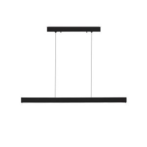 Lámpara de techo de aluminio MD2465-BK Negro 35.0x1000x35 mm