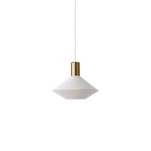 Lámpara de techo de aluminio MD2502-WH Blanco, Dorado 170.0x135x1500 mm