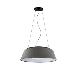 Lámpara de techo de aluminio MD2530-GT Gris Antracita 460.0x150x1500 mm