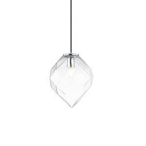 Lámpara de techo MD4049-CL Cromo Brillo, Transparente 250.0x310x1500 mm