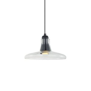 Lámpara de techo MD4090D-CL Negro, Transparente 230.0x150x1400 mm