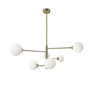 Lámpara de techo MD4620-GD Dorado 800.0x800x830 mm