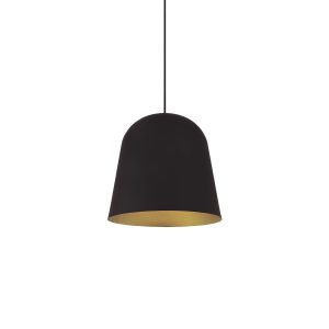 Lámpara de techo MD6074B-BGD Negro 350.0x350x1500 mm