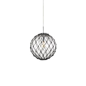 Lámpara de techo MD6216-BK Cromo Brillo, Transparente 300.0x300x1500 mm