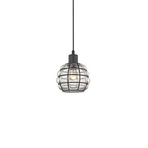Lámpara de techo MD6219-BK Negro, Transparente 160.0x200x1500 mm