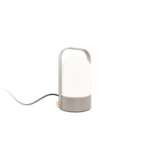 Sobremesa de aluminio MT2451-GY Cobre, Gris 140.0x140x230 mm