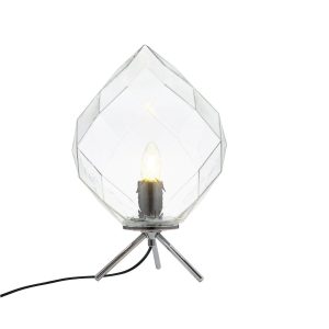 Sobremesa MT4049-CL Cromo Brillo, Transparente 250.0x250x380 mm