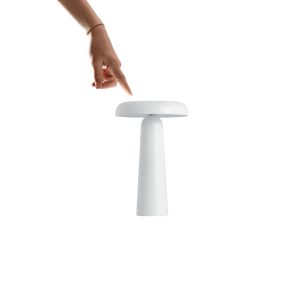 Sobremesa de aluminio MT7016-WH Blanco 140.0x140x218 mm