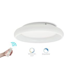 Plafón Techo MX9234-450WH Blanco 410.0x410x100 mm