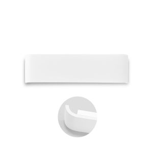 Aplique de Pared de aluminio NIDIA-14W Blanco 365.0x80x32 mm
