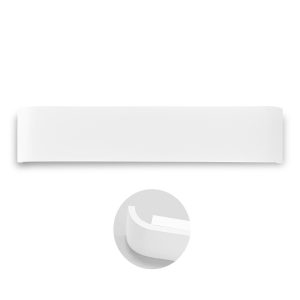 Aplique de Pared de aluminio NIDIA-24W Blanco 565.0x80x32 mm