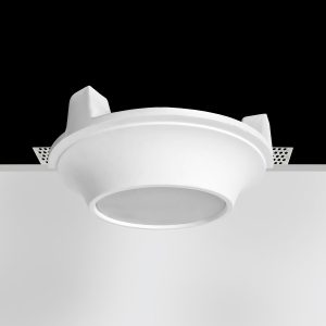 Empotrable Invisible de escayola NINA Blanco 355.0x355x125 mm